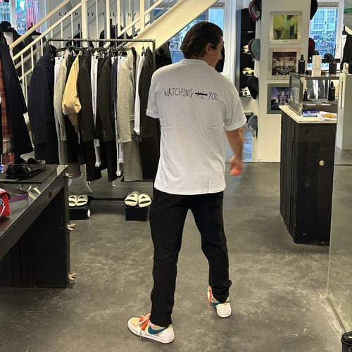 WATCHING ME YOU Overzised Tee - Sombrero X Laundry Industry