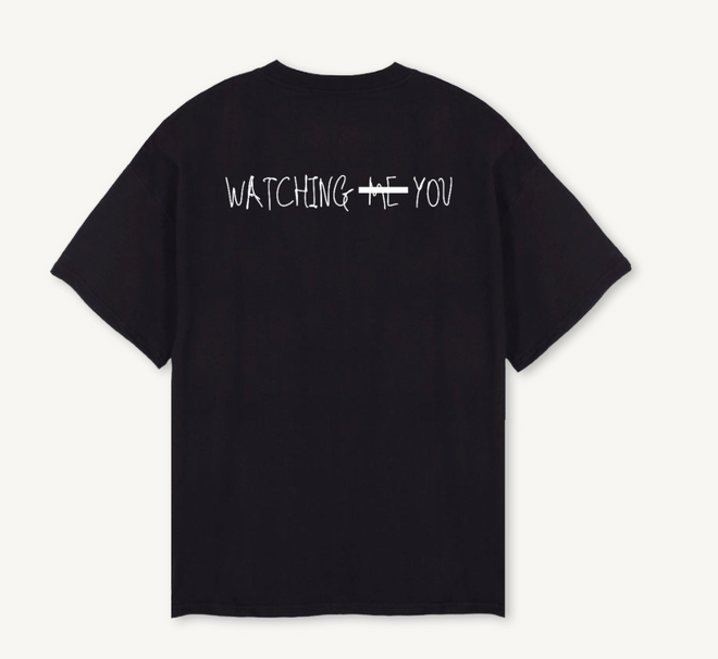 WATCHING ME YOU Overzised Tee - Sombrero X Laundry Industry